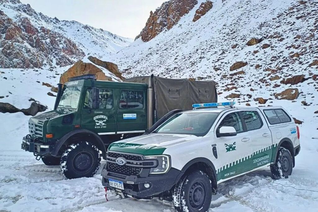 Hallaron con vida a los cinco andinistas que estaban perdidos en Cerro Punta Negra