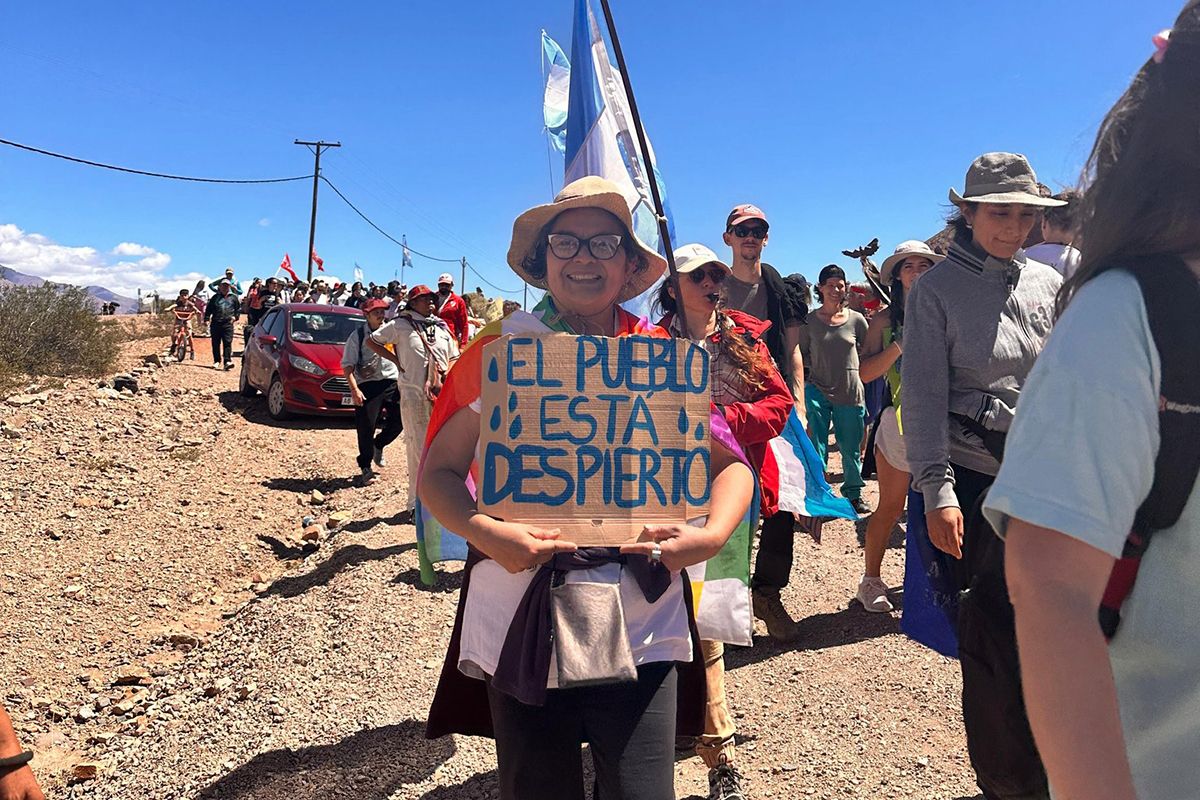 Megaminería en Mendoza: una multitud marcha a la Legislatura para rechazar al proyecto San Jorge