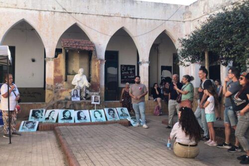 DD.HH. ayer y hoy: Córdoba alumbró el sitio de memoria del Buen Pastor