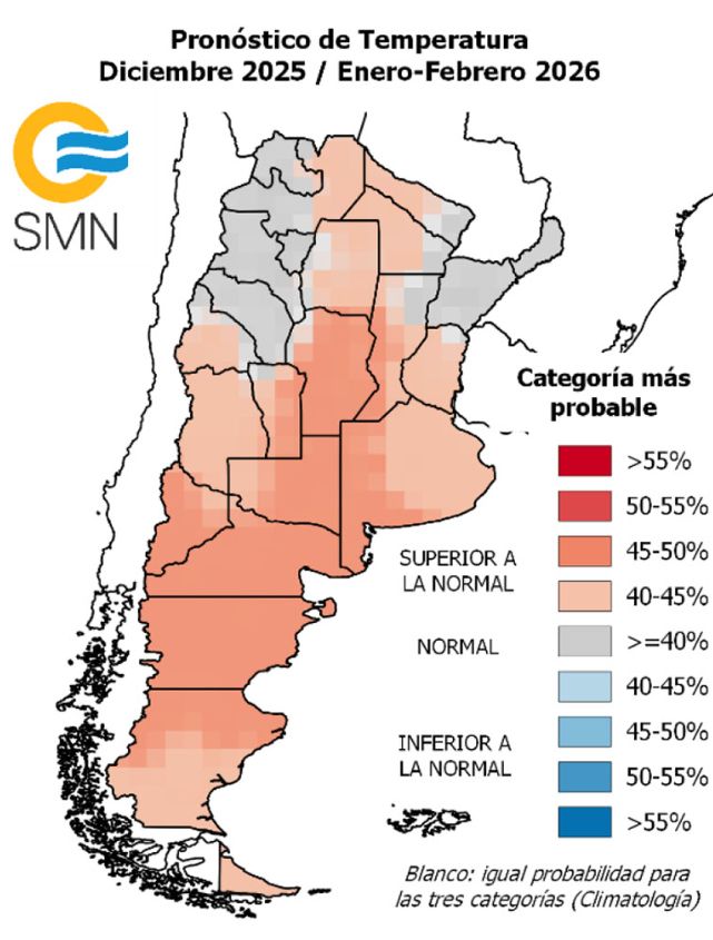 Un verano con pocas olas: el pronóstico climático de este trimestre