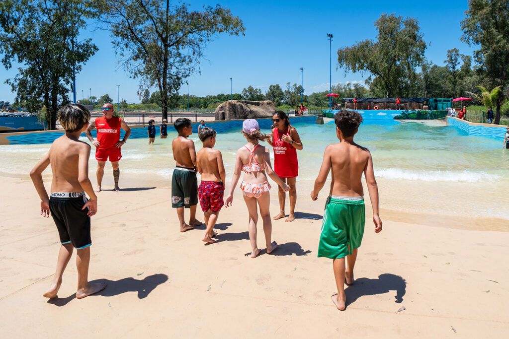 En Moreno: inauguran un microestadio y una pileta con olas en el Polideportivo “Diego Armando Maradona”