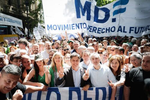 Kicillof marchó contra la reforma laboral: “Es lo más parecido a la Ley Banelco que hay”