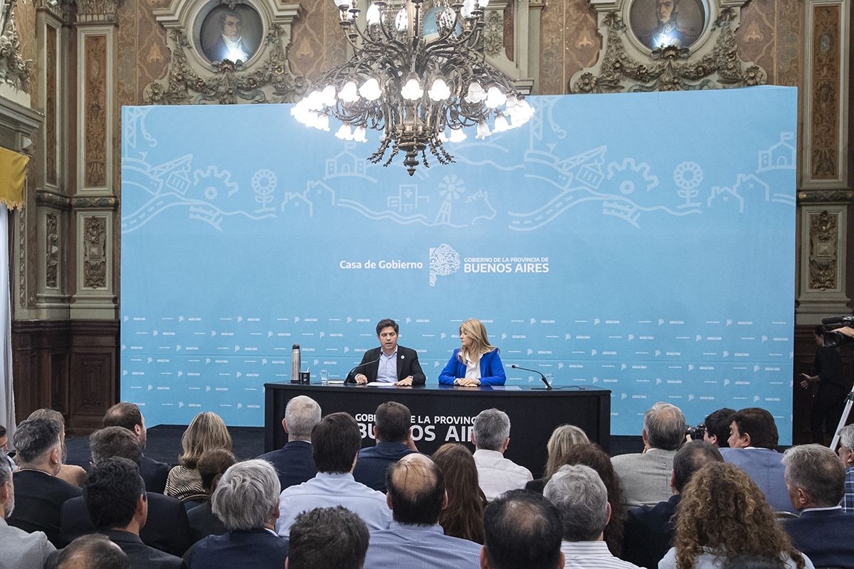 Kicillof le pidió a la Legislatura que apruebe la Ley de Financiamiento «en favor de los 17 millones de bonaerenses»