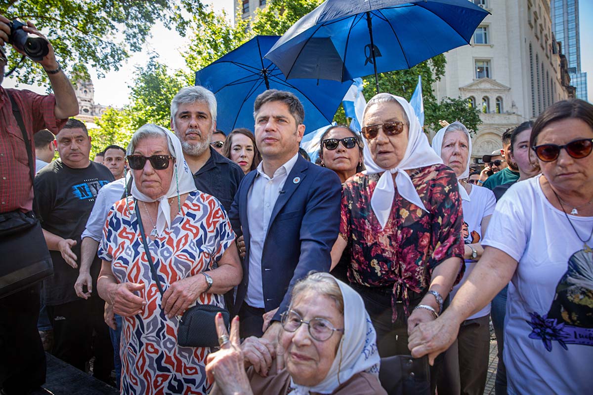 Kicillof, Larroque, el cumpleaños de Hebe y la nueva etapa