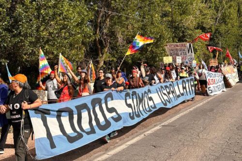 Crónica en la Mendoza minera: «Queda en nuestras manos dar la lucha en la calle»