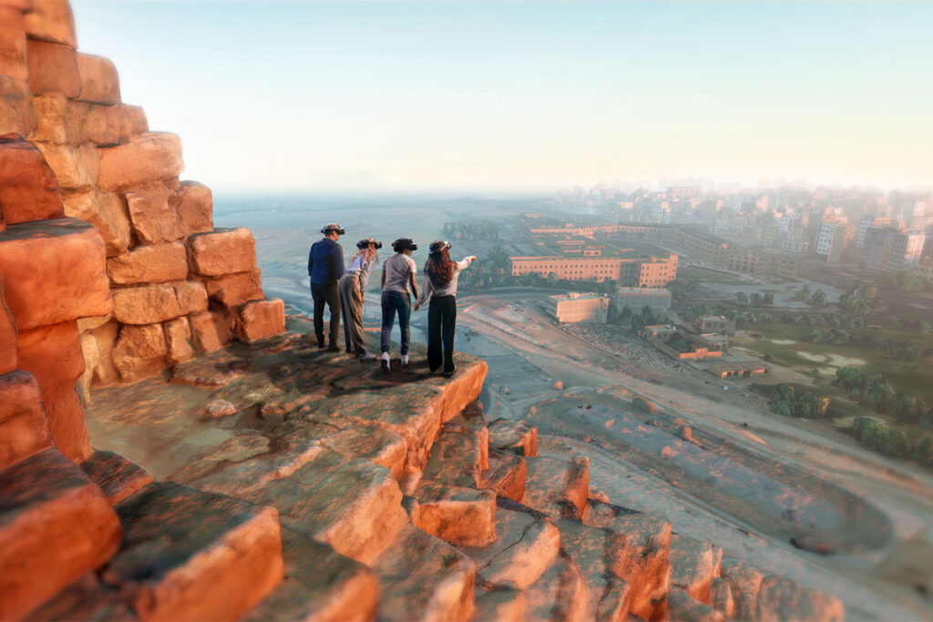 "El horizonte de Keops” y “Monet inmersivo” ofrecen en Buenos Aires experiencias de realidad virtual sin precedentes