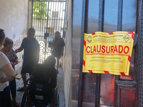 Denuncian que con “falsos argumentos” Jorge Macri comenzó el desalojo de 20 familias de una propiedad de San Telmo