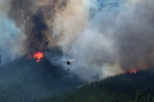 El monstruo de fuego arrasa por dos frentes  en la región cordillerana de Chubut