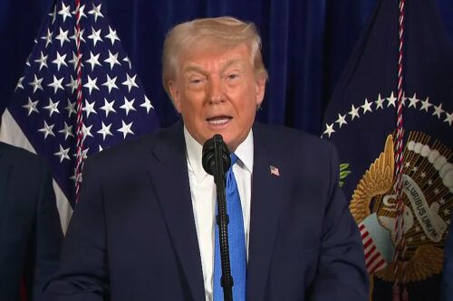 Trump después del bombardeo: «Estados Unidos va a dirigir Venezuela hasta que se pueda hacer una transición ordenada»