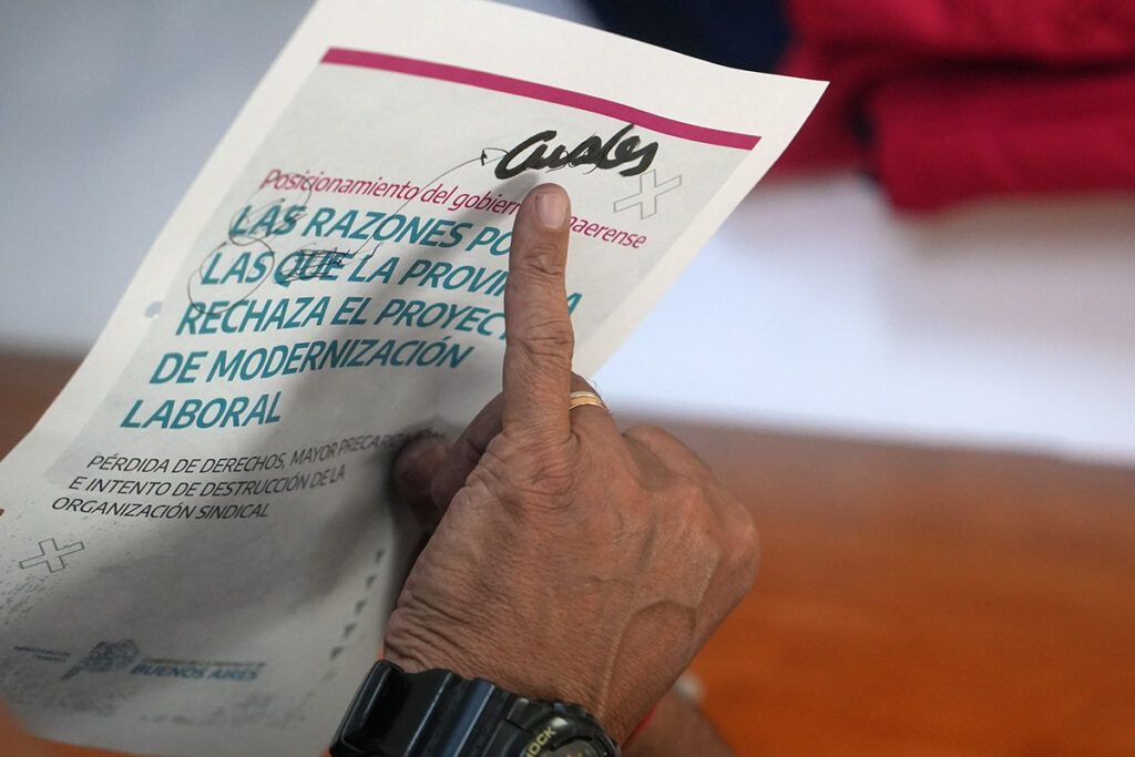 Walter Correa: “Lo que empezó la dictadura es lo que quiere terminar Milei”