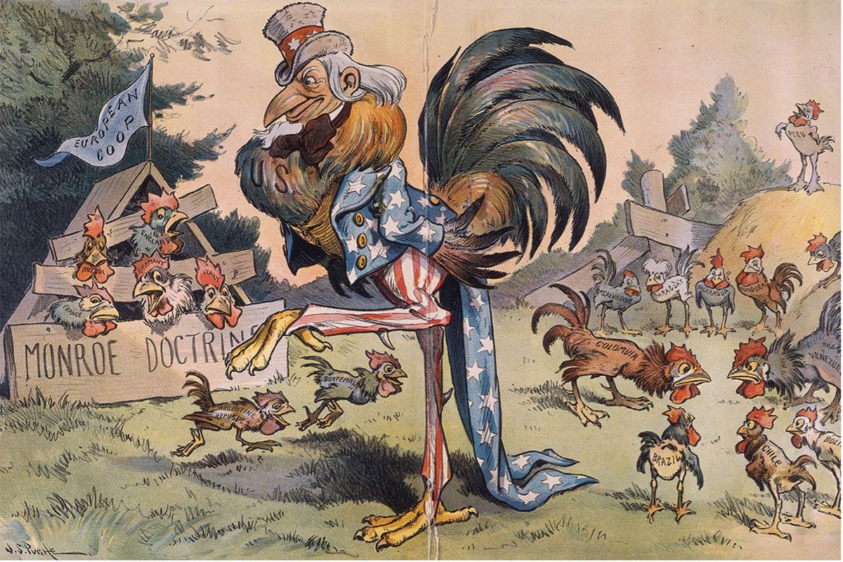 La Doctrina Monroe apunta a todo el mundo