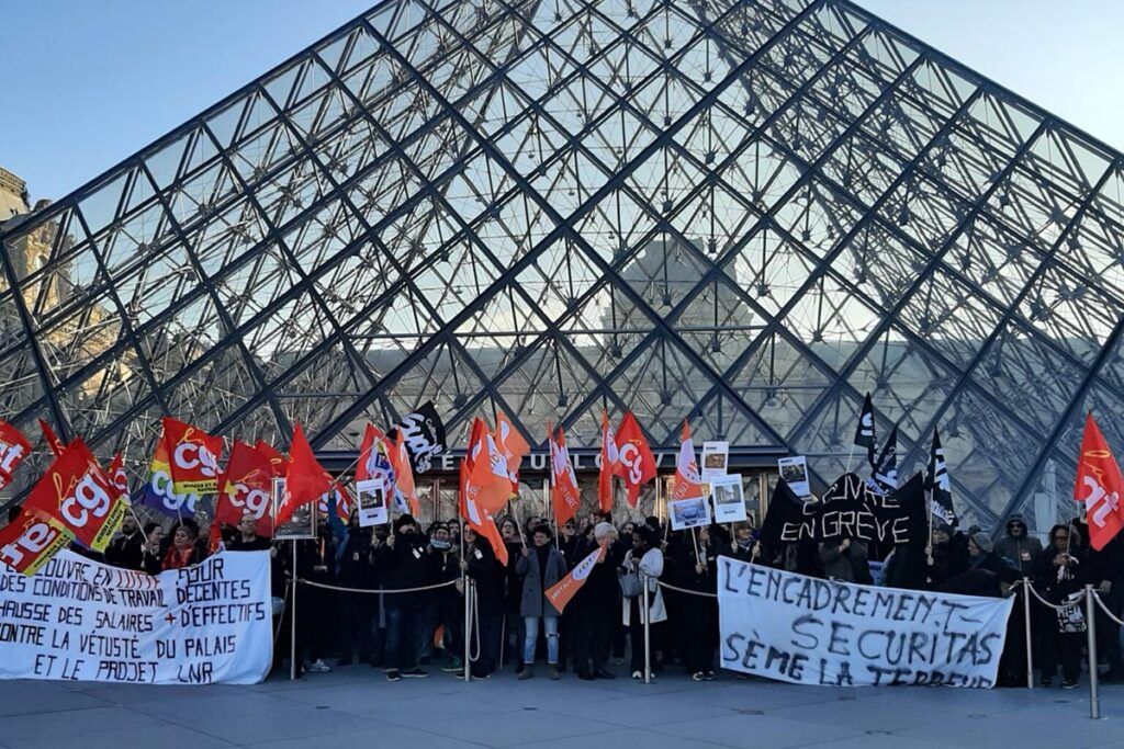 Trabajadores del Museo de Louvre retomaron la huelga