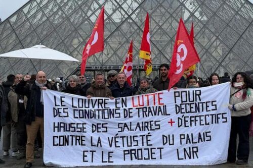 Trabajadores del Museo de Louvre retomaron la huelga