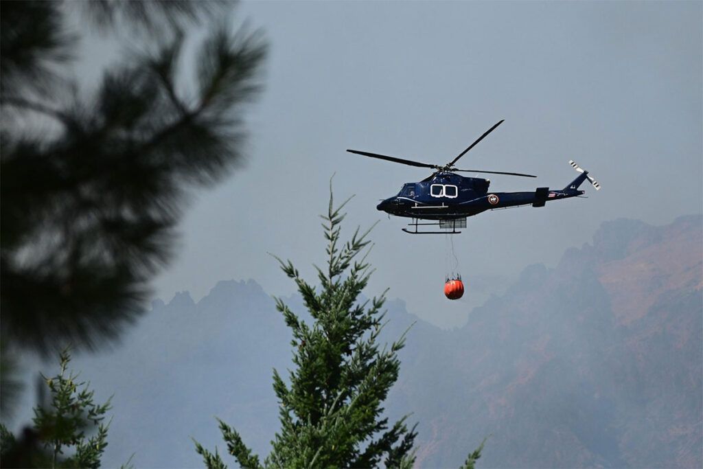 Incendios en el sur: una tensa calma en Cholila