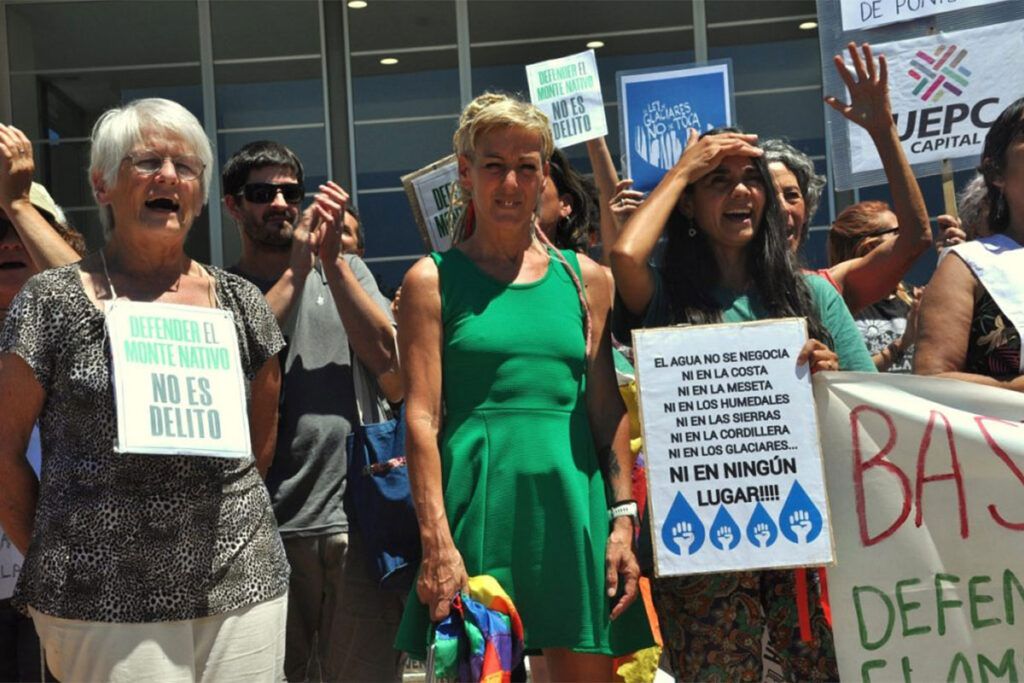 Histórico juicio contra ambientalistas en Córdoba: “Al que lucha lo meten preso”