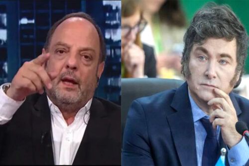 Baby Etchecopar cuestionó a Milei por ir a «boludear» a Mar del Plata mientras «parte del país se está prendiendo fuego»