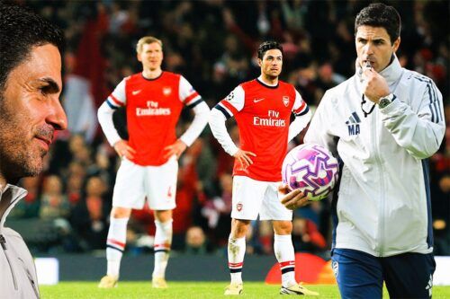 Arteta y su Arsenal líder en la era de los técnicos posthumanos