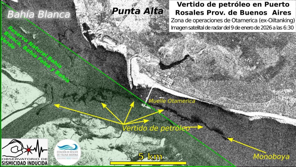 Nuevo derrame de petróleo en Bahía Blanca: la empresa asegura que ya está solucionado 2 Nuevo derrame de petróleo en Bahía Blanca: la empresa asegura que ya está solucionado
