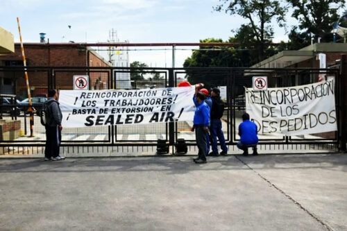 Los trabajadores le hacen frente al industricidio: paro total por tiempo indeterminado en Sealed Air