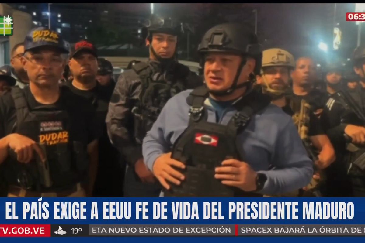 Diosdado Cabello, en las calles de Caracas: “No nos van a derrotar”