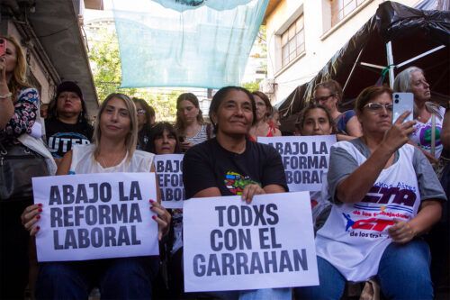 Rumbo al 8M: se realizó la primera asamblea organizativa con eje en la reforma laboral