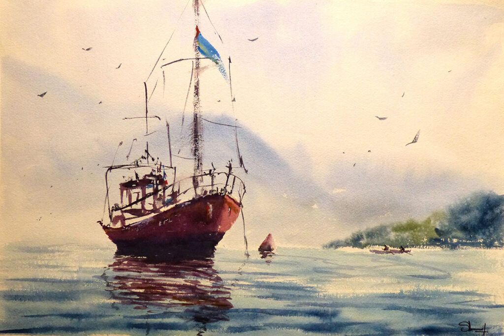 El Grupo Patagonia viaja al festival de acuarelas más importante del mundo