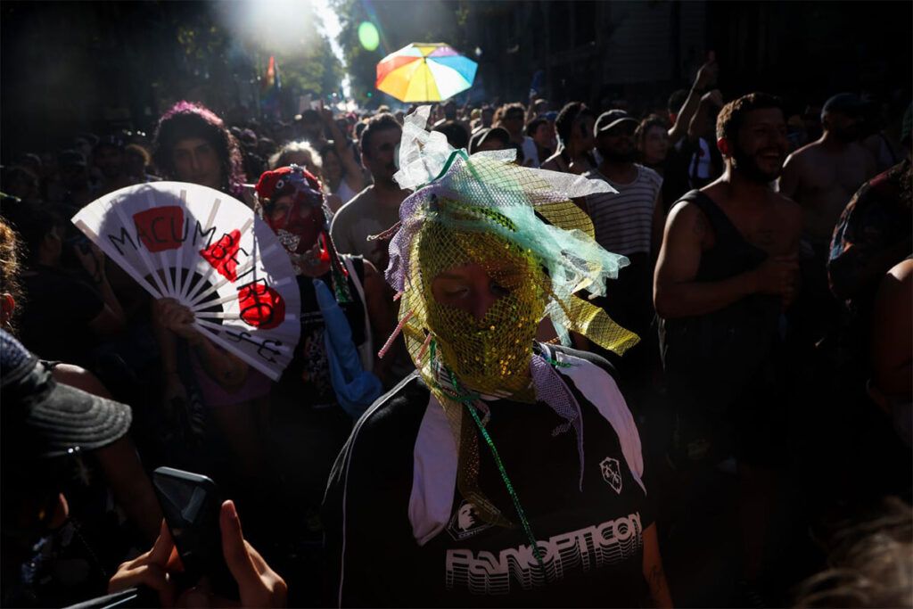 El antifascismo volvió a tomar las calles en una masiva movilización