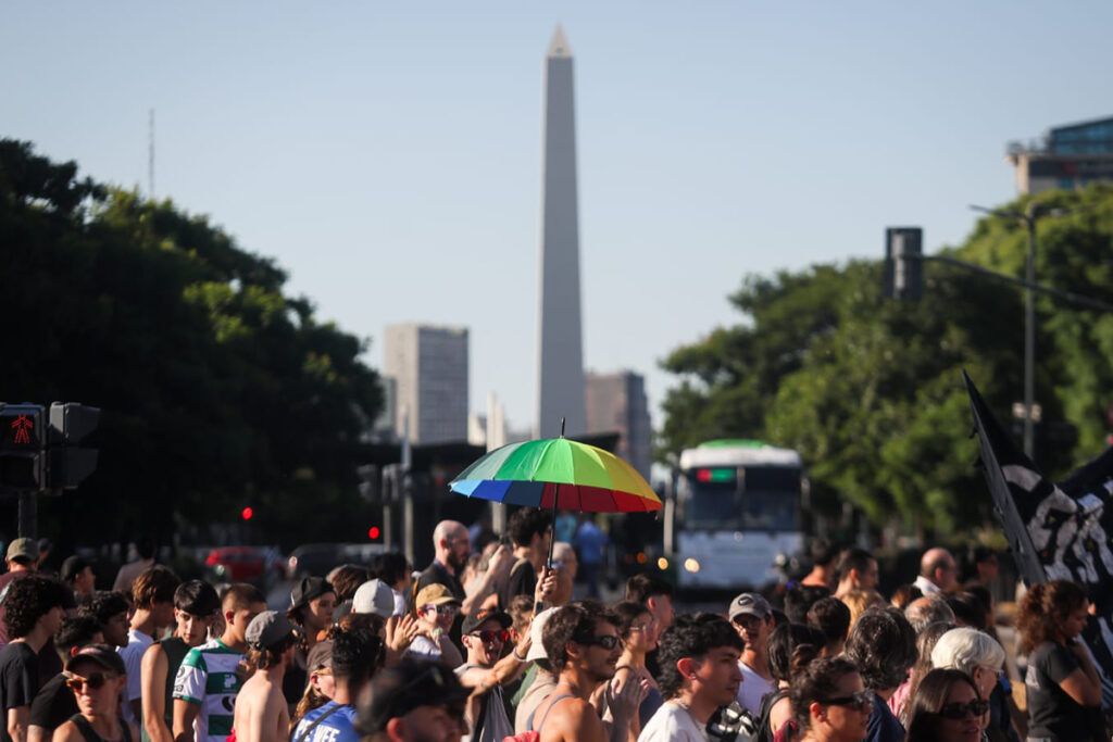 Orgullo frente al ajuste: postales de la marcha contra el odio y el fascismo