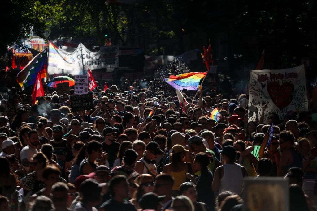 Orgullo frente al ajuste: postales de la marcha contra el odio y el fascismo