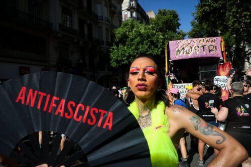 Orgullo frente al ajuste: postales de la marcha contra el odio y el fascismo