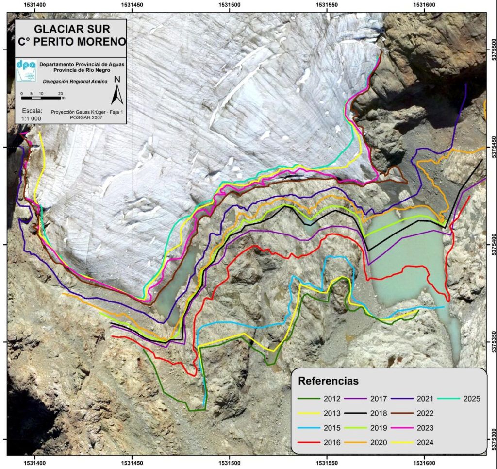 Alarmante retroceso de los glaciares Hielo Azul y Perito Moreno