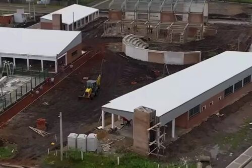 El ajuste de Milei: barrios populares marcharon contra el abandono de obras y por políticas habitacionales