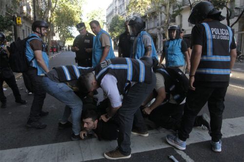 El aporte de la policía de Macri al plan represivo de Milei