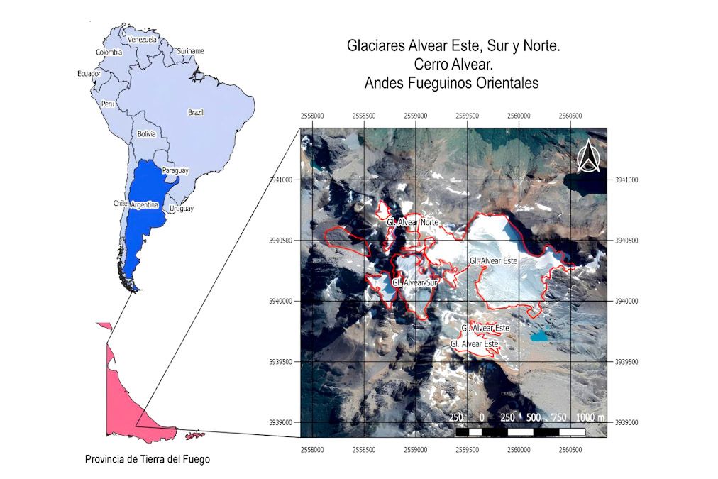Chau glaciar: en Tierra del Fuego, el macizo Alvear se redujo un 80%, y es irreversible