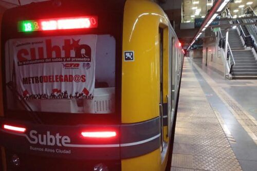 Los metrodelegados levantaron el paro sorpresivo en la Línea C y se normaliza el servicio de subtes