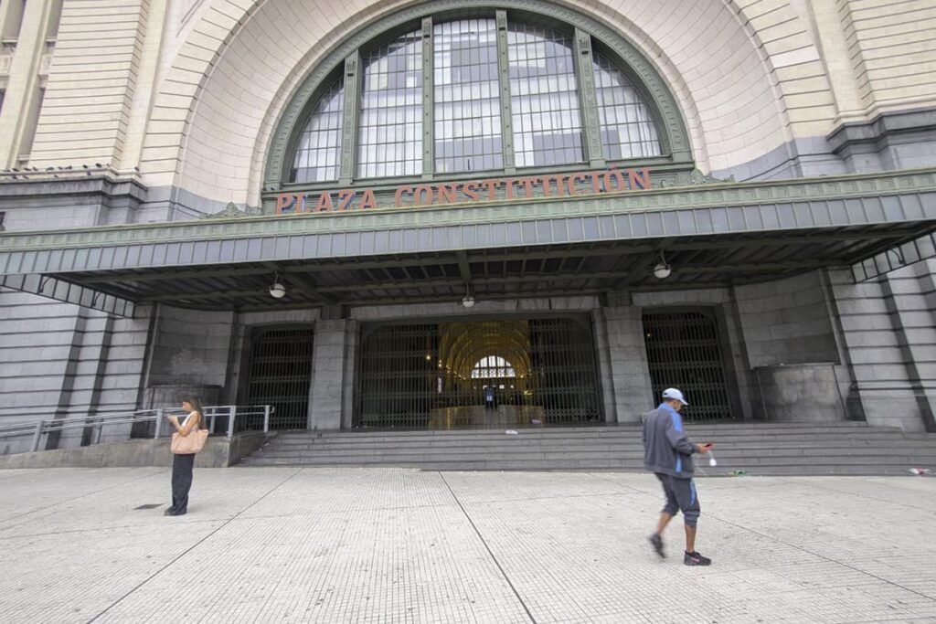 Estación Constitución paro general reforma laboral