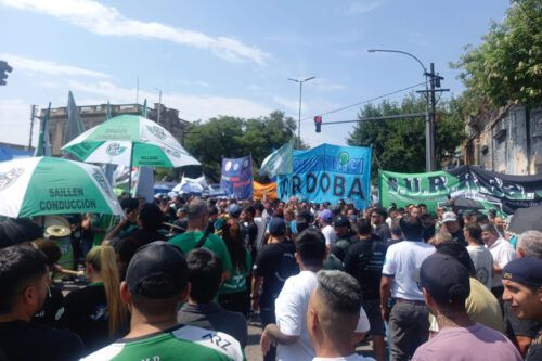 Masiva movilización de la CGT y las CTA en Córdoba contra la reforma laboral