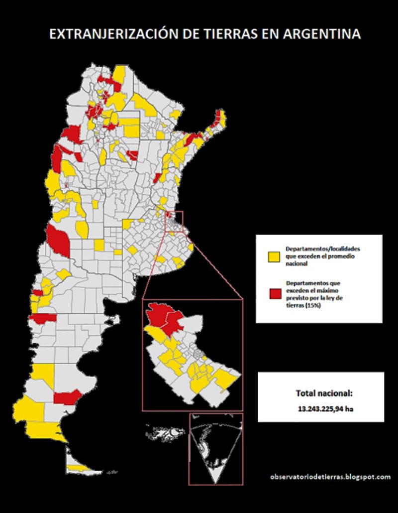 Régimen de tierras para extranjeros: los cambios clave que impulsa el gobierno