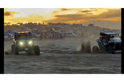 Otra vez una camioneta hizo maniobras temerarias en la playa y su conductor fue detenido