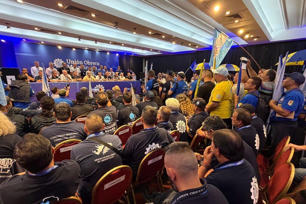 A pesar de la suspensión judicial la UOM realizó su Congreso y ratificó la conducción de Aber Furlán