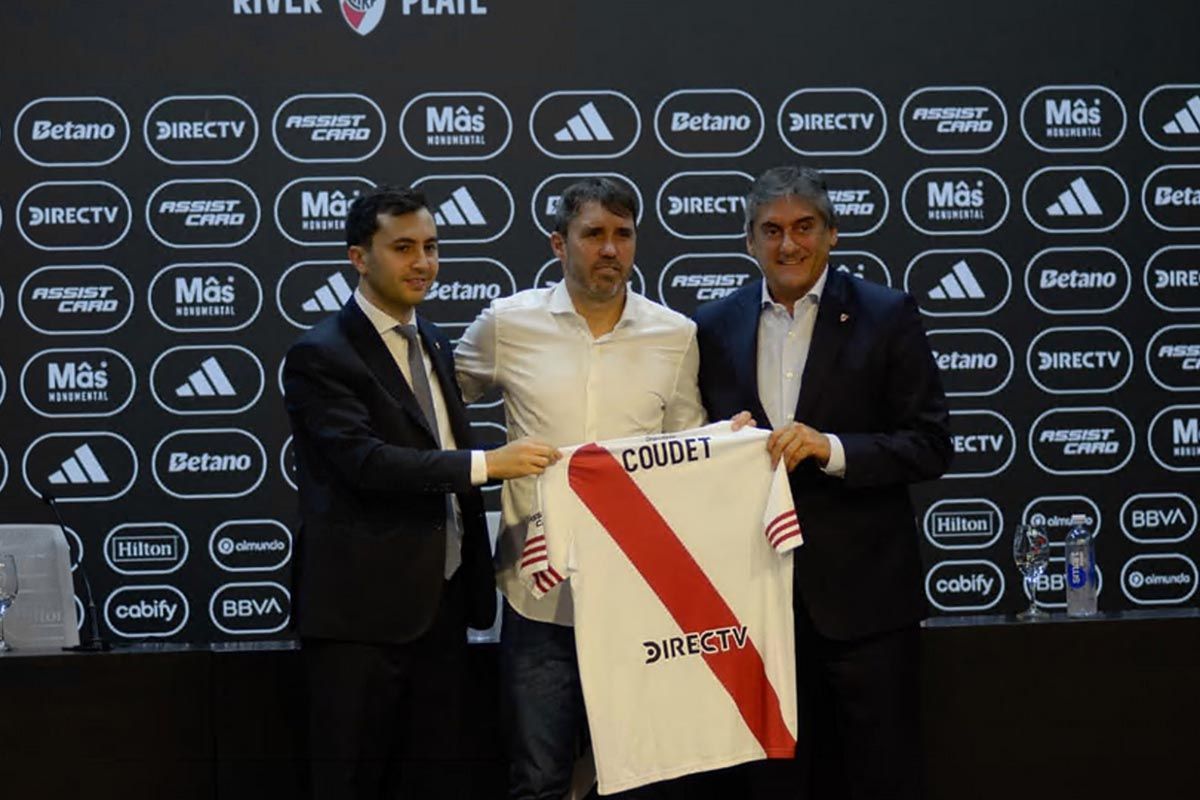 Coudet, en River: «No vine a un cumpleaños»