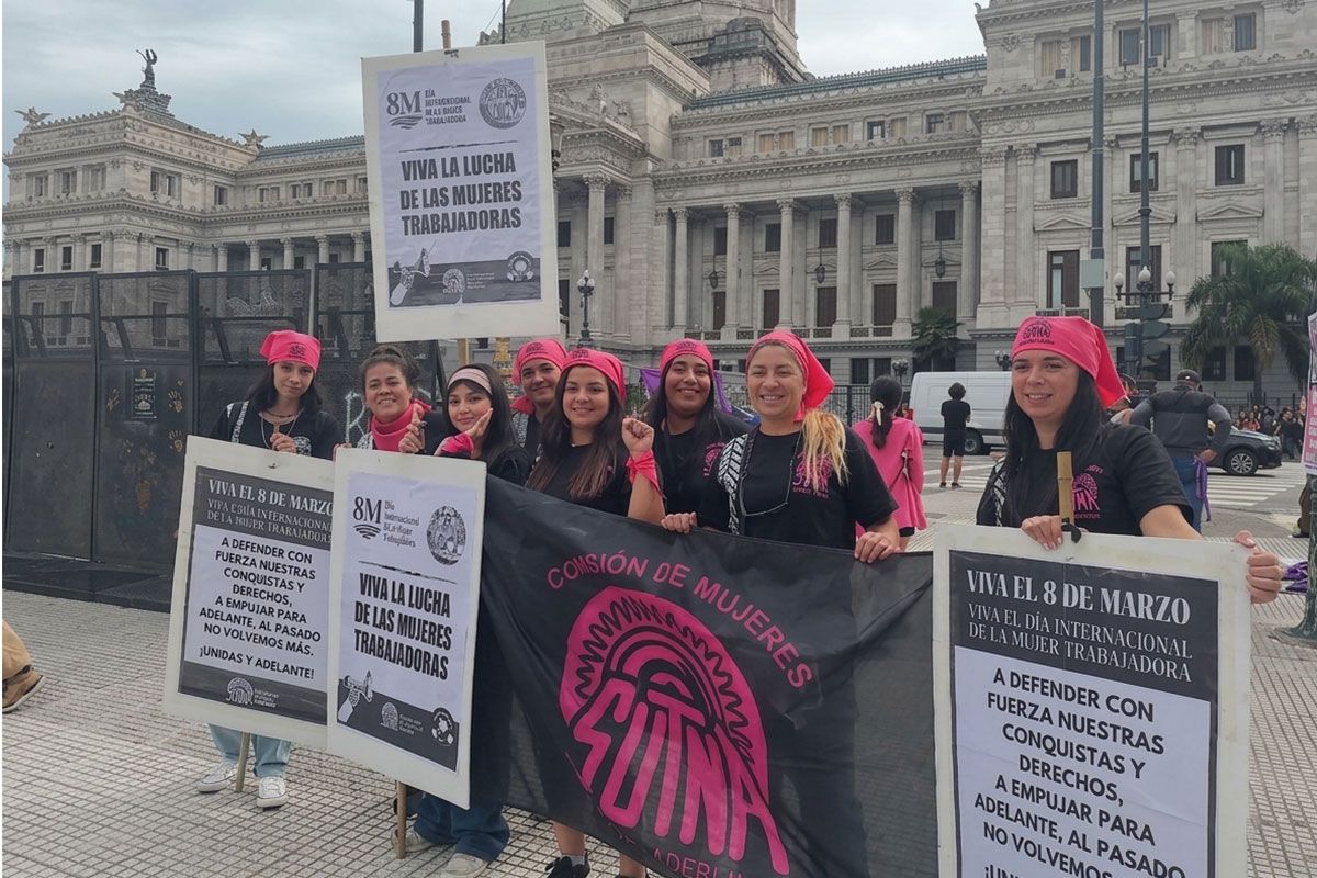 Cuidar, acompañar, luchar: las mujeres que sostienen a los trabajadores de Fate