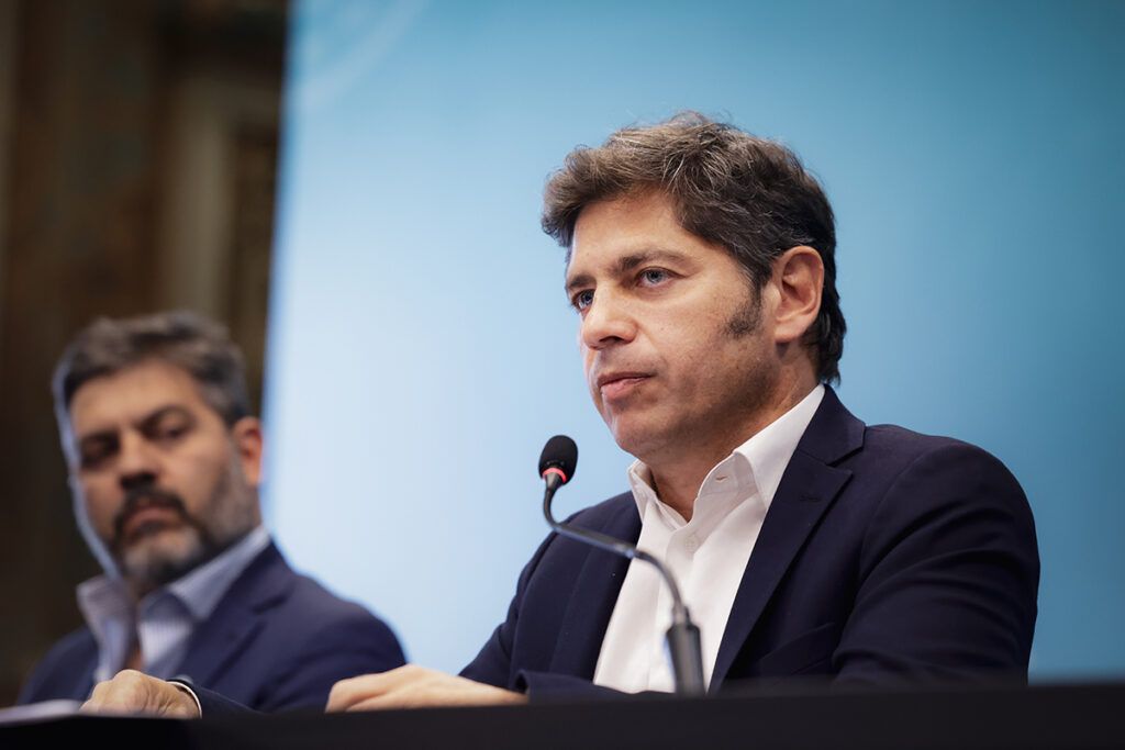 Axel Kicillof anticipo