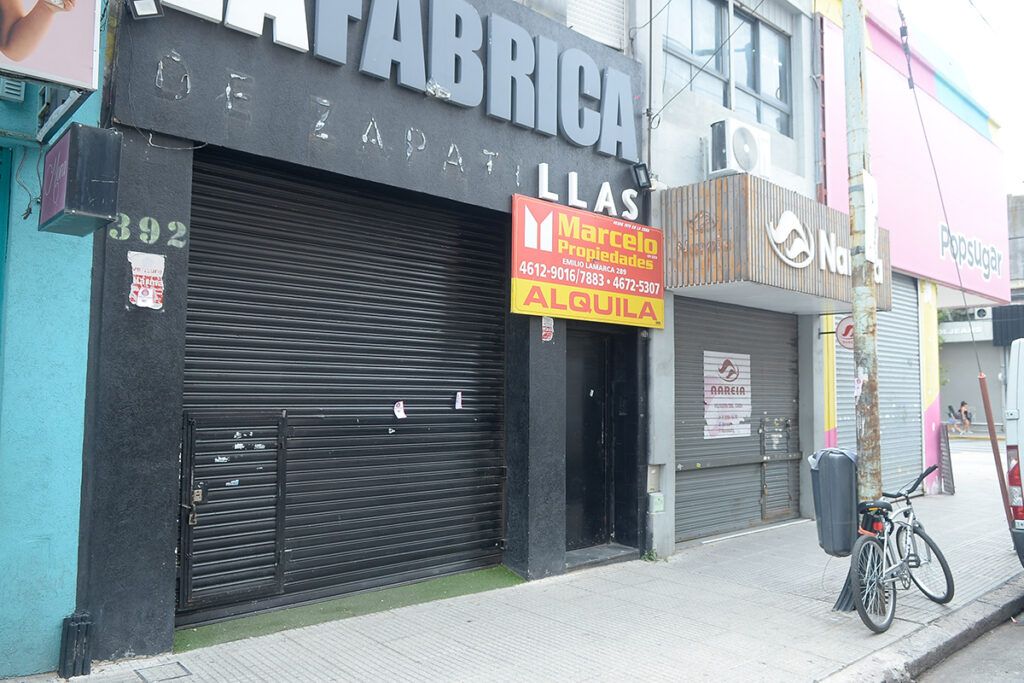 Crece la cantidad de locales vacíos en la Ciudad: aumentaron 43,4% en dos meses