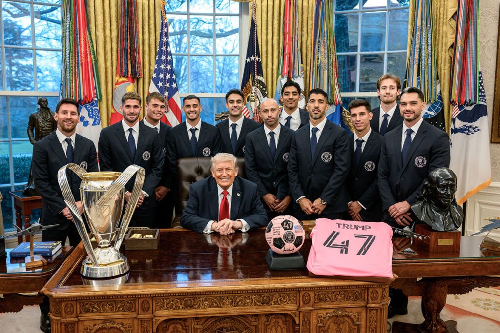 La foto que incomoda: por qué nos duele ver a Messi con Trump