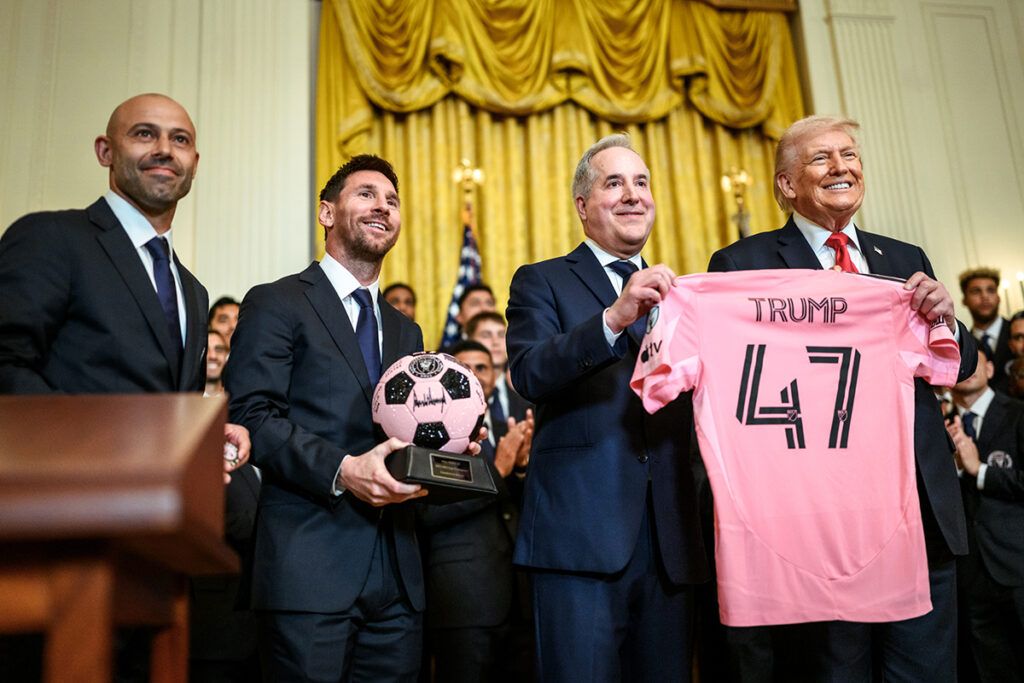 La foto que incomoda: por qué nos duele ver a Messi con Trump