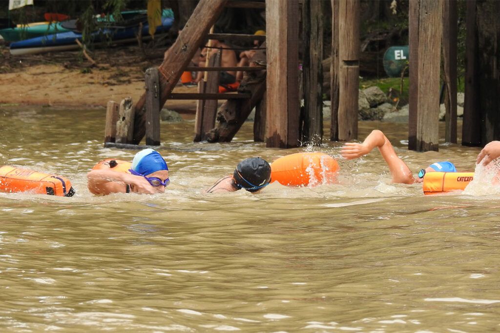 La primera gran nadada colectiva del Delta: 200 brazos contra 44 pies 4 La primera gran nadada colectiva del Delta: 200 brazos contra 44 pies