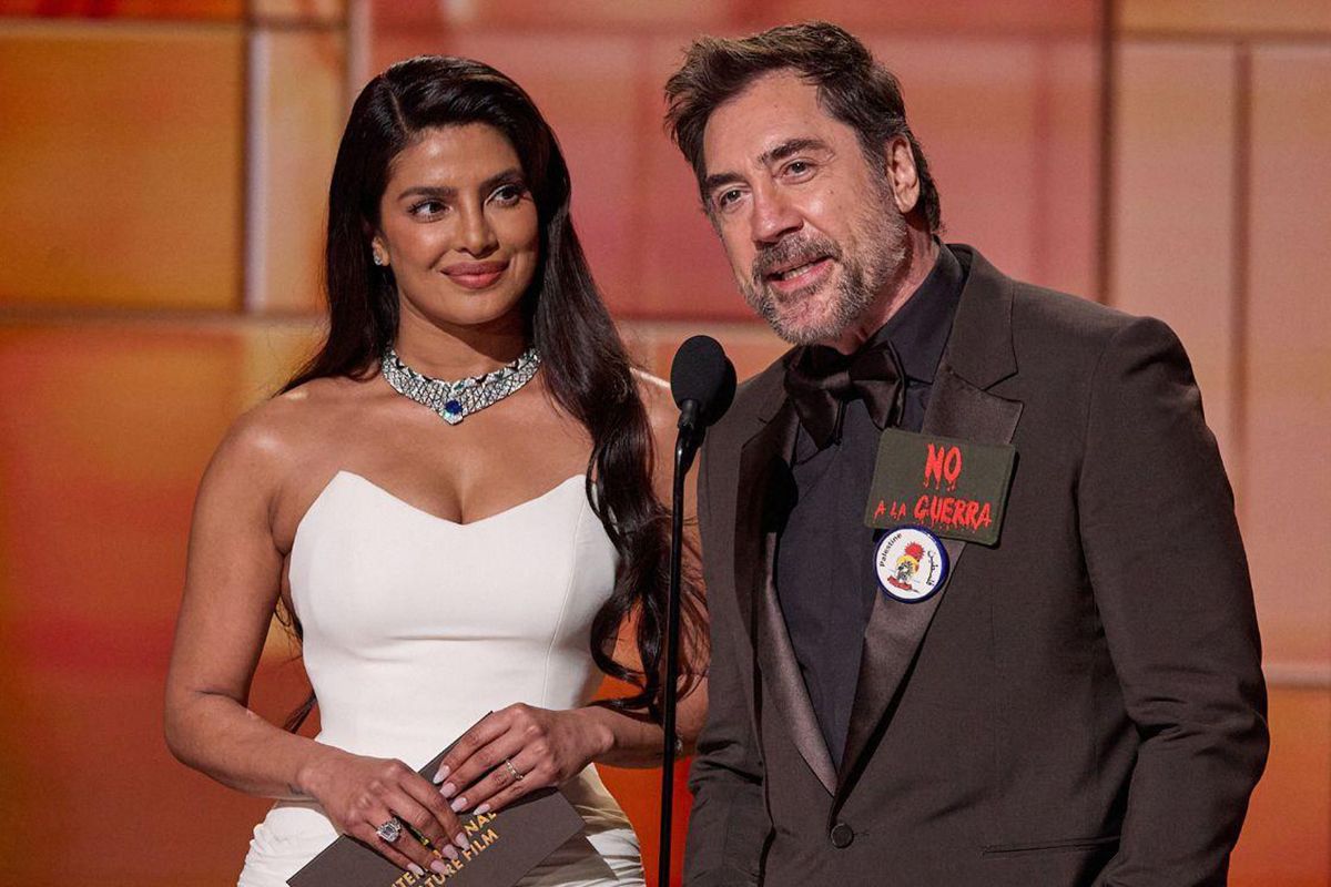 Oscar 2026: Javier Bardem se vistió de héroe y dijo «No a la guerra» y «Palestina libre»