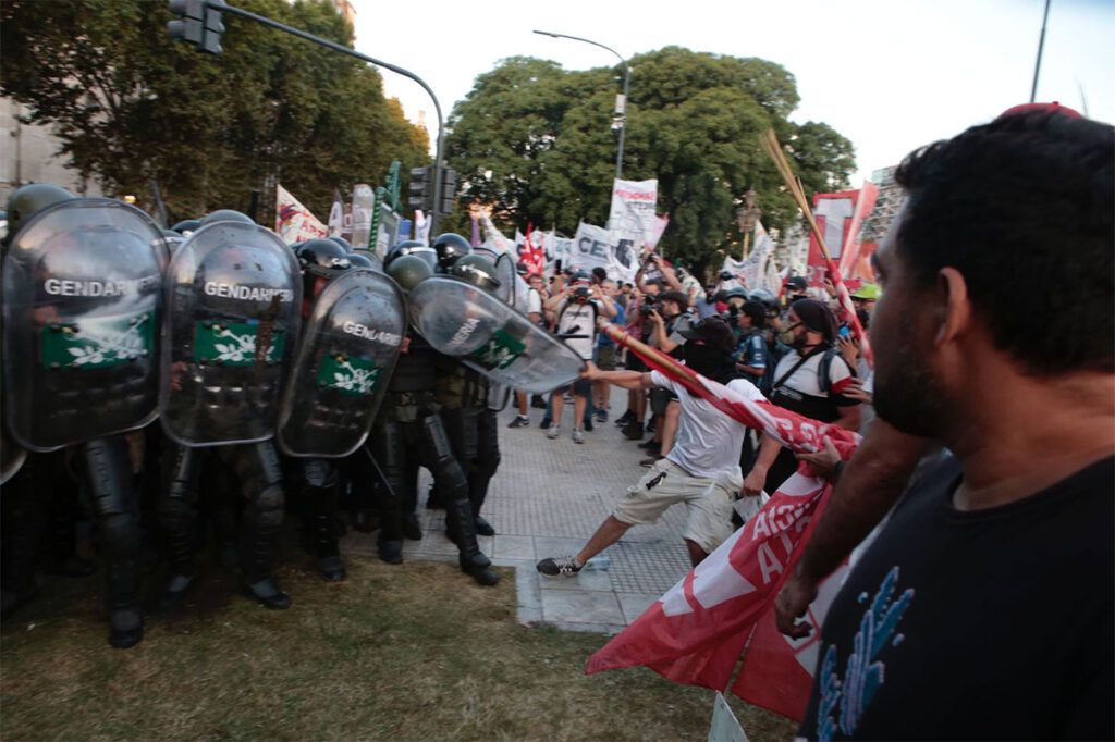 El primer juicio por la aplicación del protocolo Bullrich, en etapa decisiva