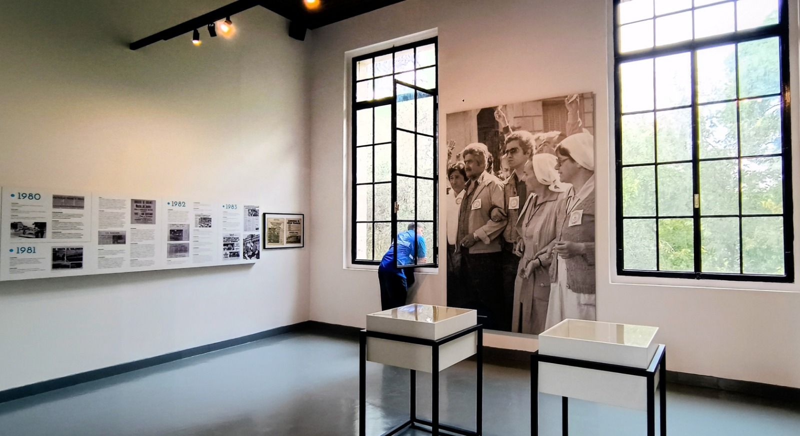 La CGT inauguró una muestra permanente en la ex-ESMA, a 50 años del Golpe